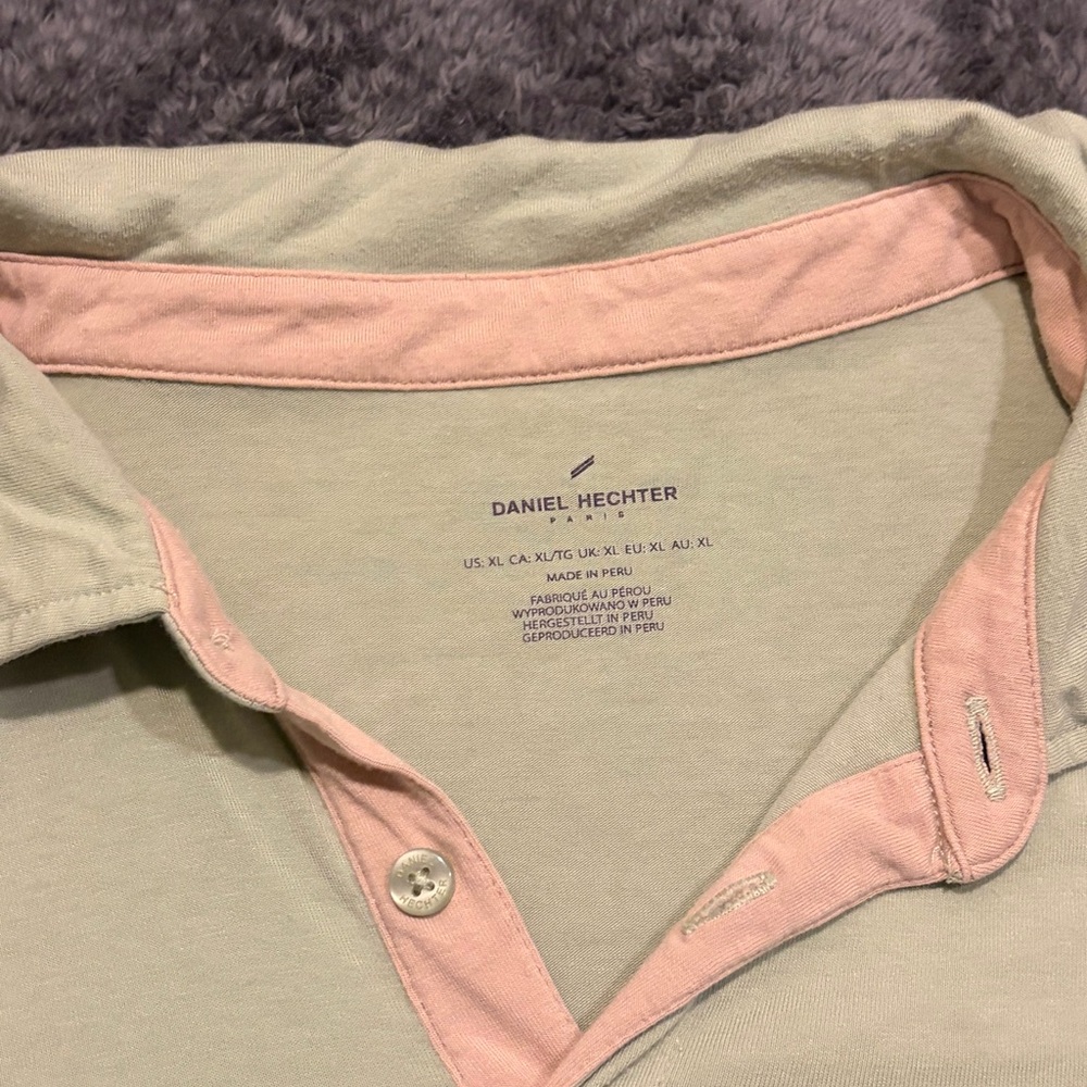 Daniel Hechter Polo Shirt Pale Green